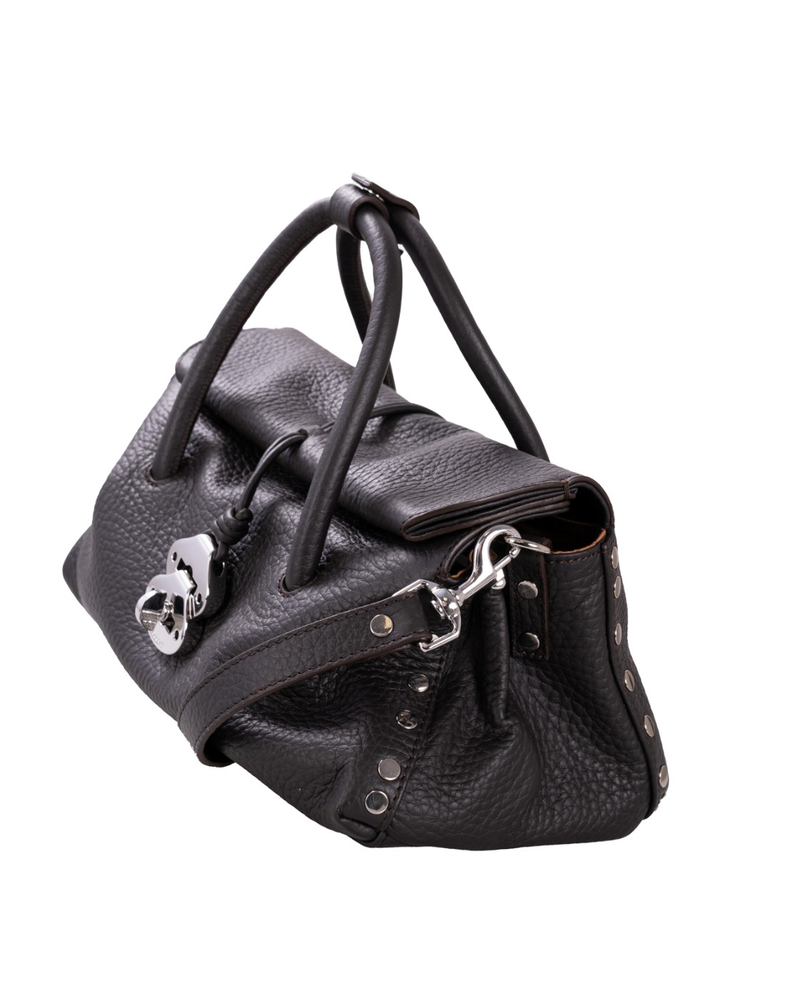 shop ZANELLATO  Borsa: Zanellato borsa "Dotta" small in pelle martellata.
Chiusura roll-top magnetica e nastrini tubolari con fibbia twist-lock.
Tracolla regolabile e removibile.
Tasca interna.
Dimensioni: Larghezza 32 cm, altezza 17 cm, profondità 15,5 cm, luce del manico 16 cm.
Composizione: 100% pelle di vitello.
Made in Italy.. 068750 S 1120000-Z0230 number 5618732